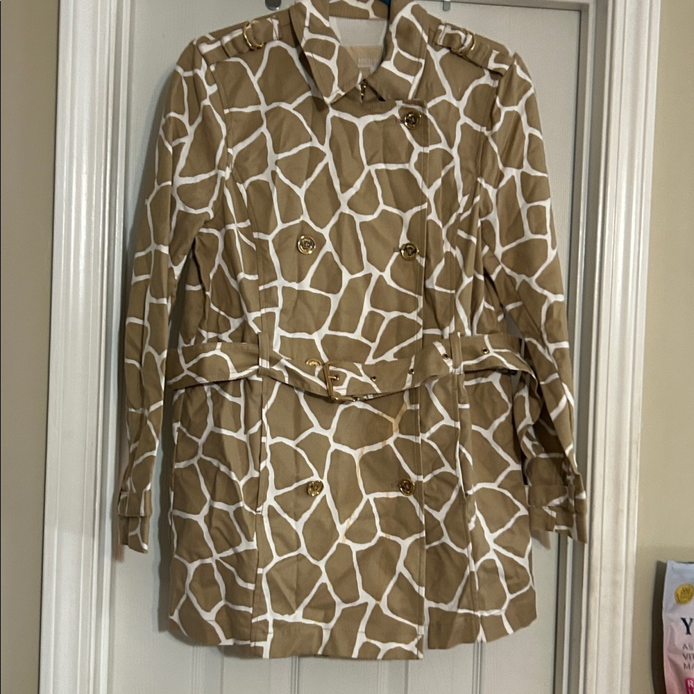 Michael Kors Giraffe Patterned Coat - image 3